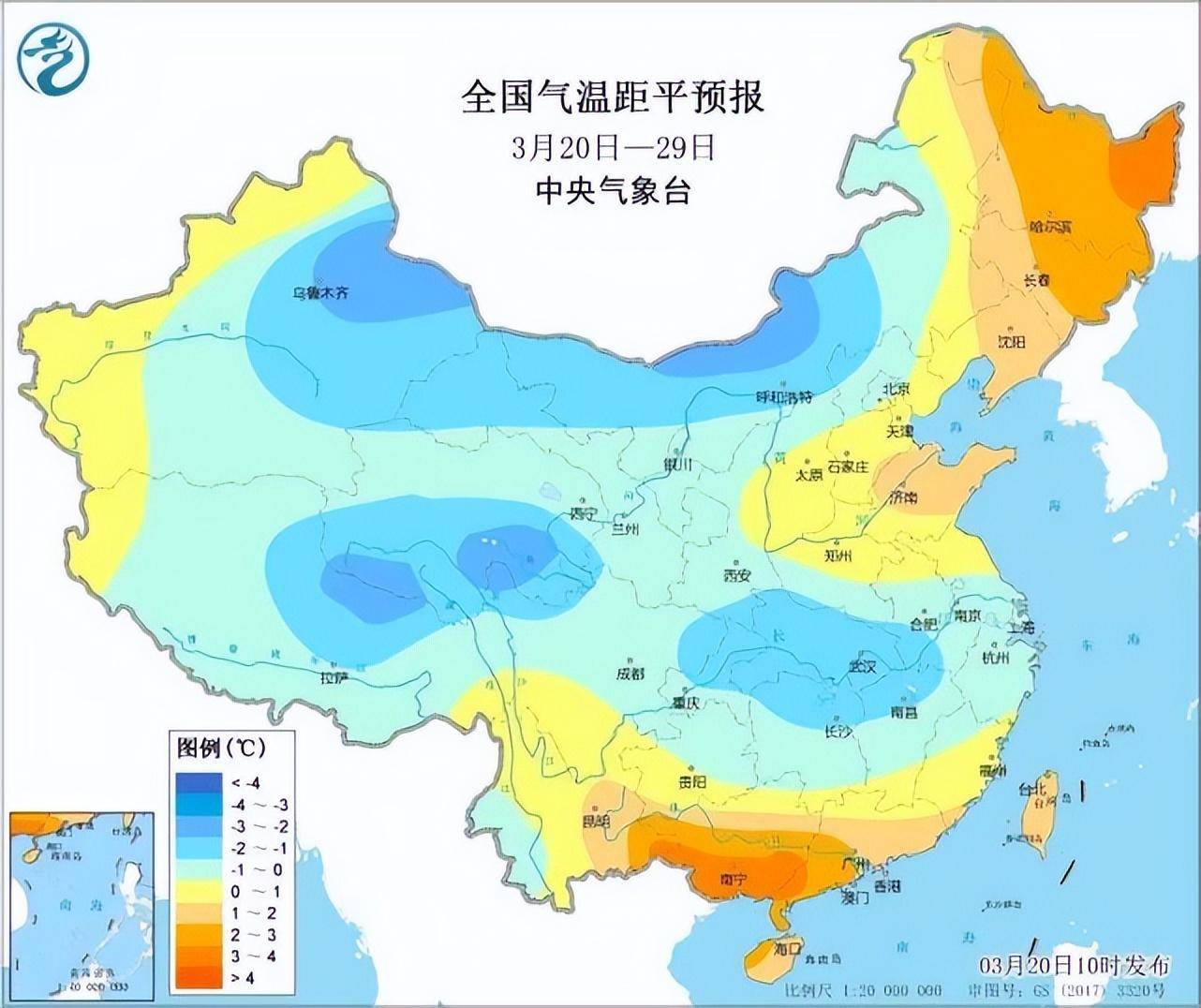 冷空气将影响我国大部地区 新疆甘肃内蒙古等地有沙尘