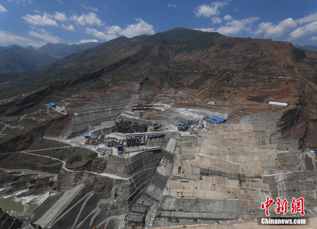 探访白鹤滩水电站