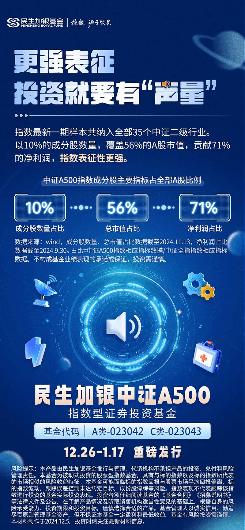 中证A500指数迎 “新玩家”，海富通中证A500ETF（563860）今日上市